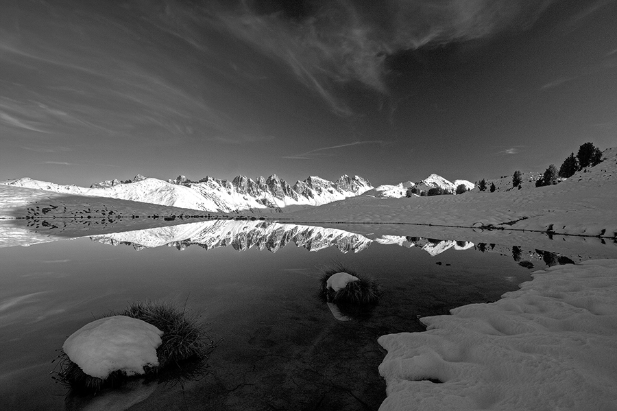 Erster Schnee am SchÃ¶nangerlsee